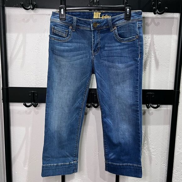 Kut From the Kloth denim cropped capri jeans size 4 - Picture 1 of 15